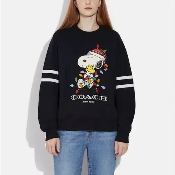 NWT Coach X Peanuts Sweatshirt - Picture 1 of 4